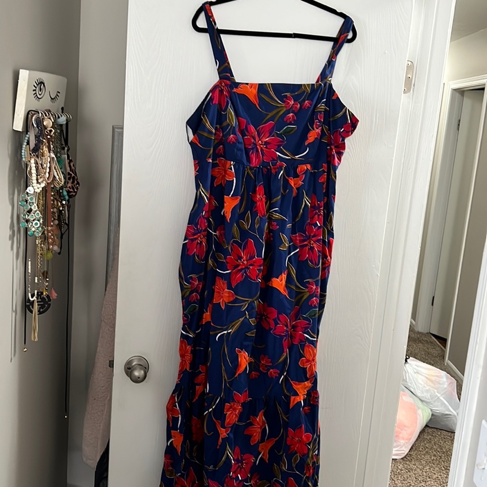 Floral maxi dress